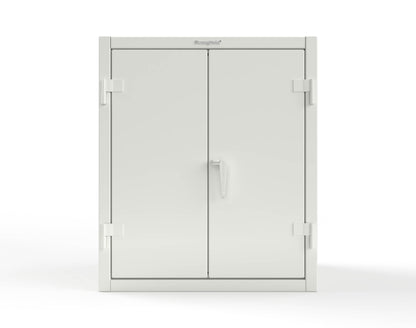 Extreme Duty 12 GA Counter-Height Cabinet with 2 Shelves - 36 In. W x 24 In. D x 42 In. H - 33.5-242-9003