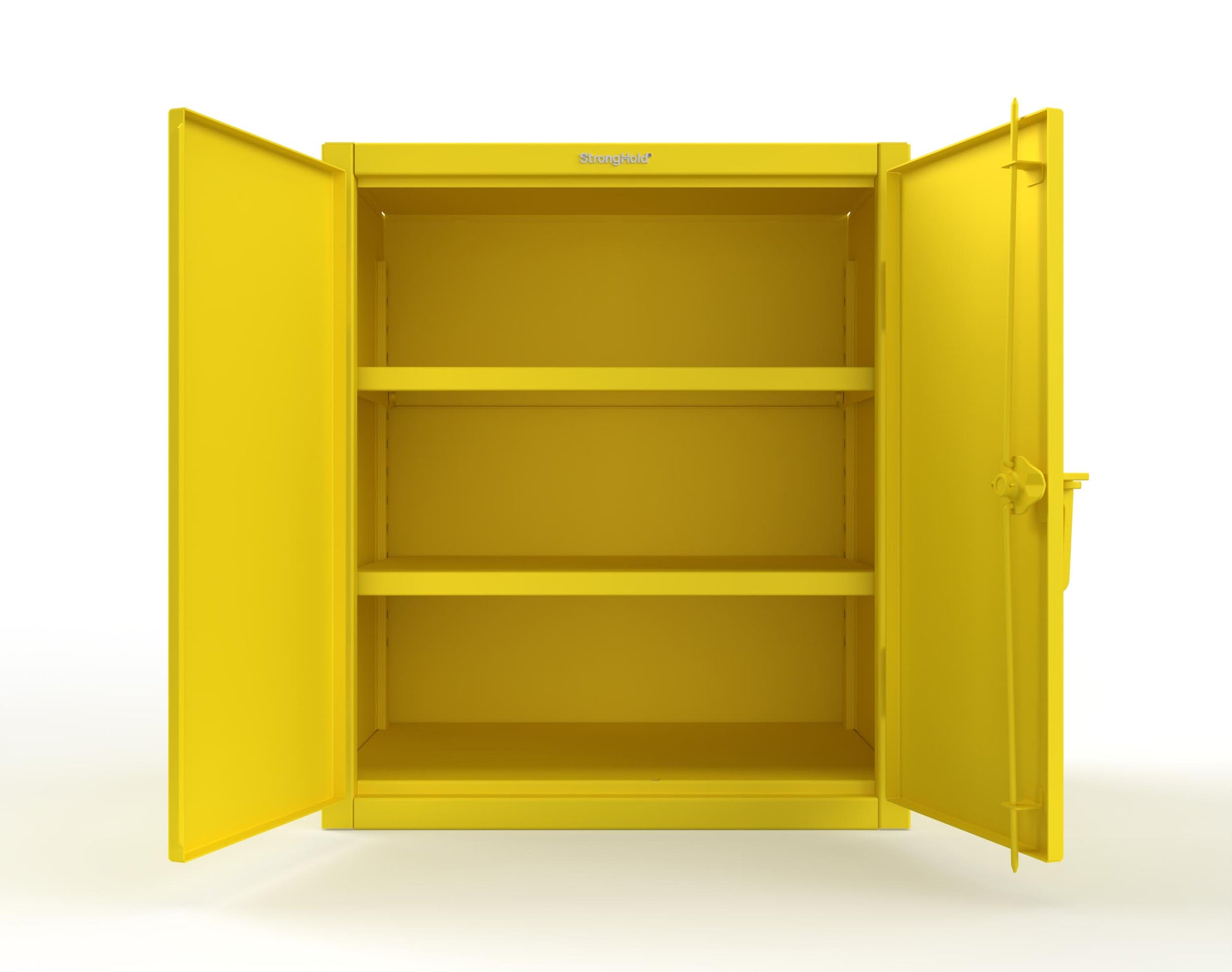 Extreme Duty 12 GA Counter-Height Cabinet with 2 Shelves - 36 In. W x 24 In. D x 42 In. H - 33.5-242-1021