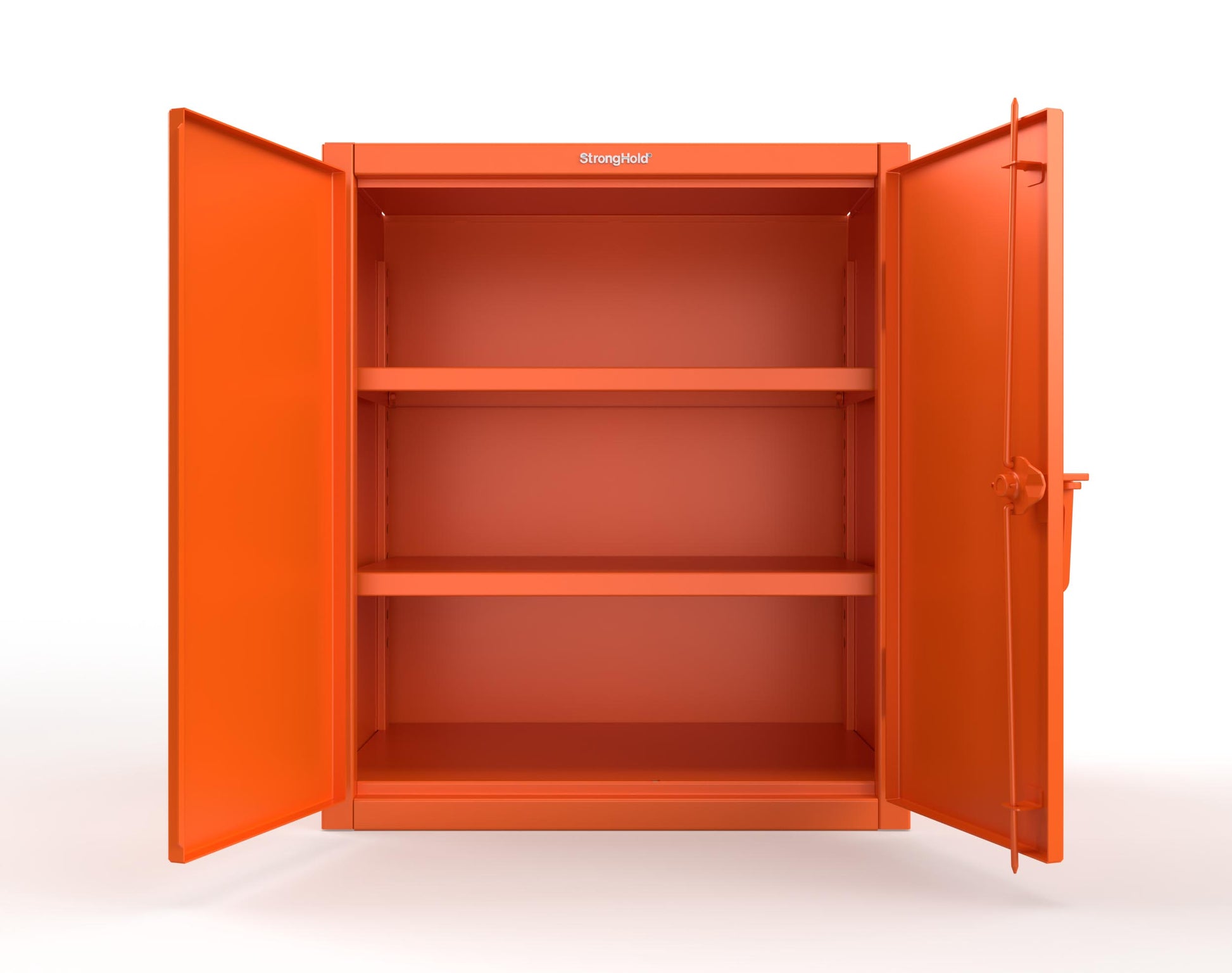 Extreme Duty 12 GA Counter-Height Cabinet with 2 Shelves - 36 In. W x 24 In. D x 42 In. H - 33.5-242-2009