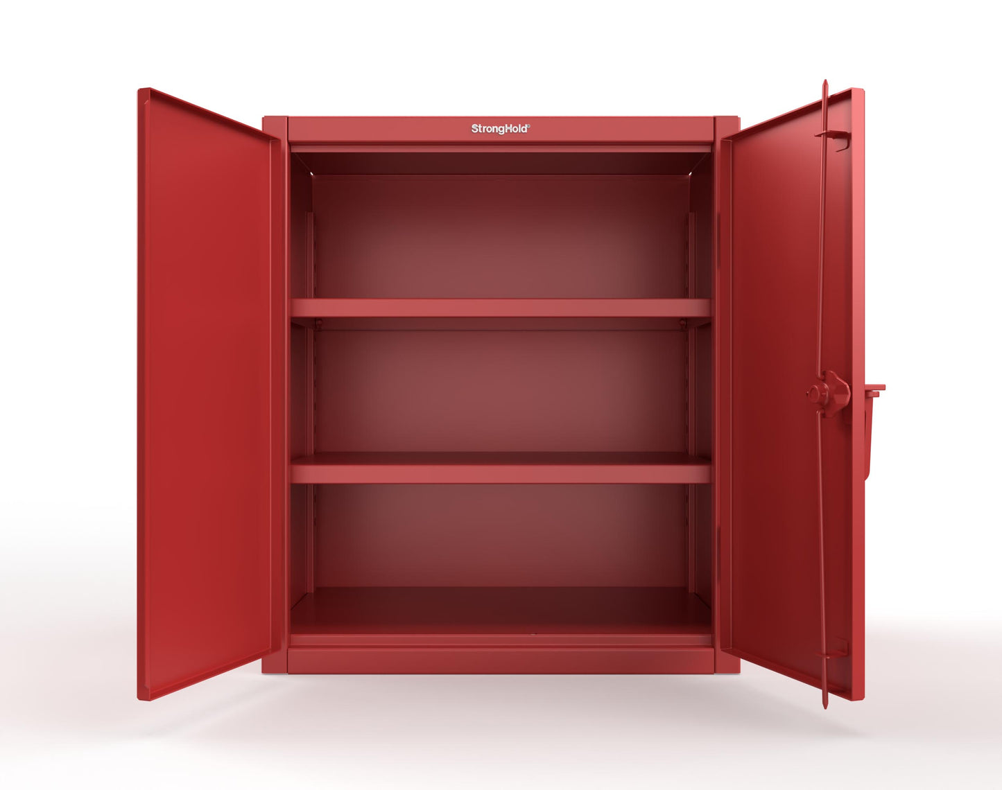 Extreme Duty 12 GA Counter-Height Cabinet with 2 Shelves - 36 In. W x 24 In. D x 42 In. H - 33.5-242-3001