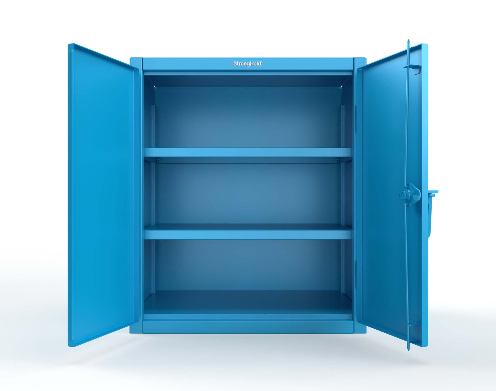 Extreme Duty 12 GA Counter-Height Cabinet with 2 Shelves - 36 In. W x 24 In. D x 42 In. H - 33.5-242-5012