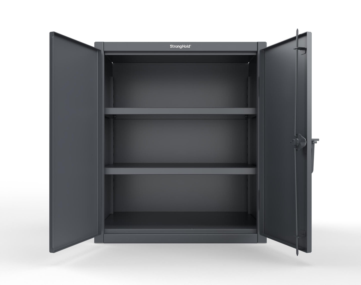 Extreme Duty 12 GA Counter-Height Cabinet with 2 Shelves - 36 In. W x 24 In. D x 42 In. H - 33.5-242-7024