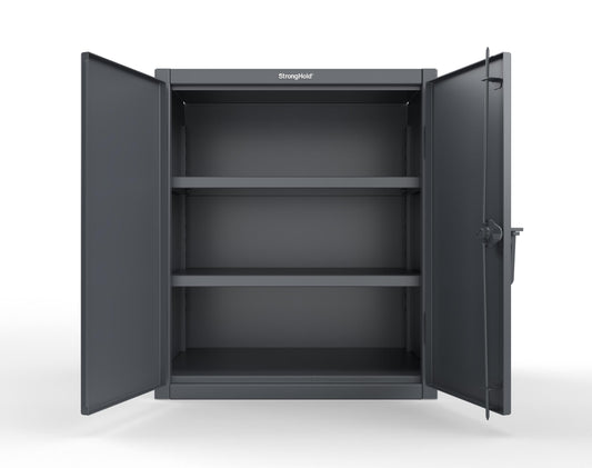 Extreme Duty 12 GA Counter-Height Cabinet with 2 Shelves - 36 In. W x 24 In. D x 42 In. H - 33.5-242-7024