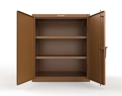 Extreme Duty 12 GA Counter-Height Cabinet with 2 Shelves - 36 In. W x 24 In. D x 42 In. H - 33.5-242-8008