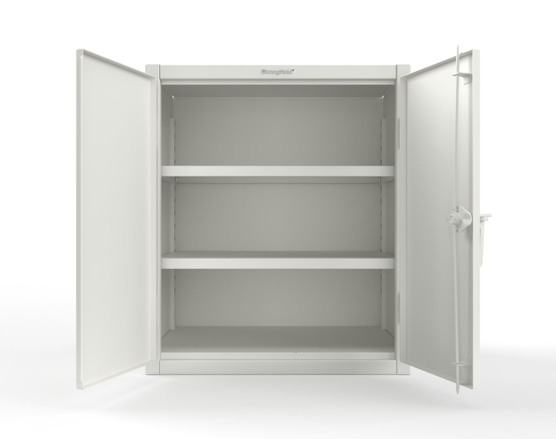 Extreme Duty 12 GA Counter-Height Cabinet with 2 Shelves - 36 In. W x 24 In. D x 42 In. H - 33.5-242-9003