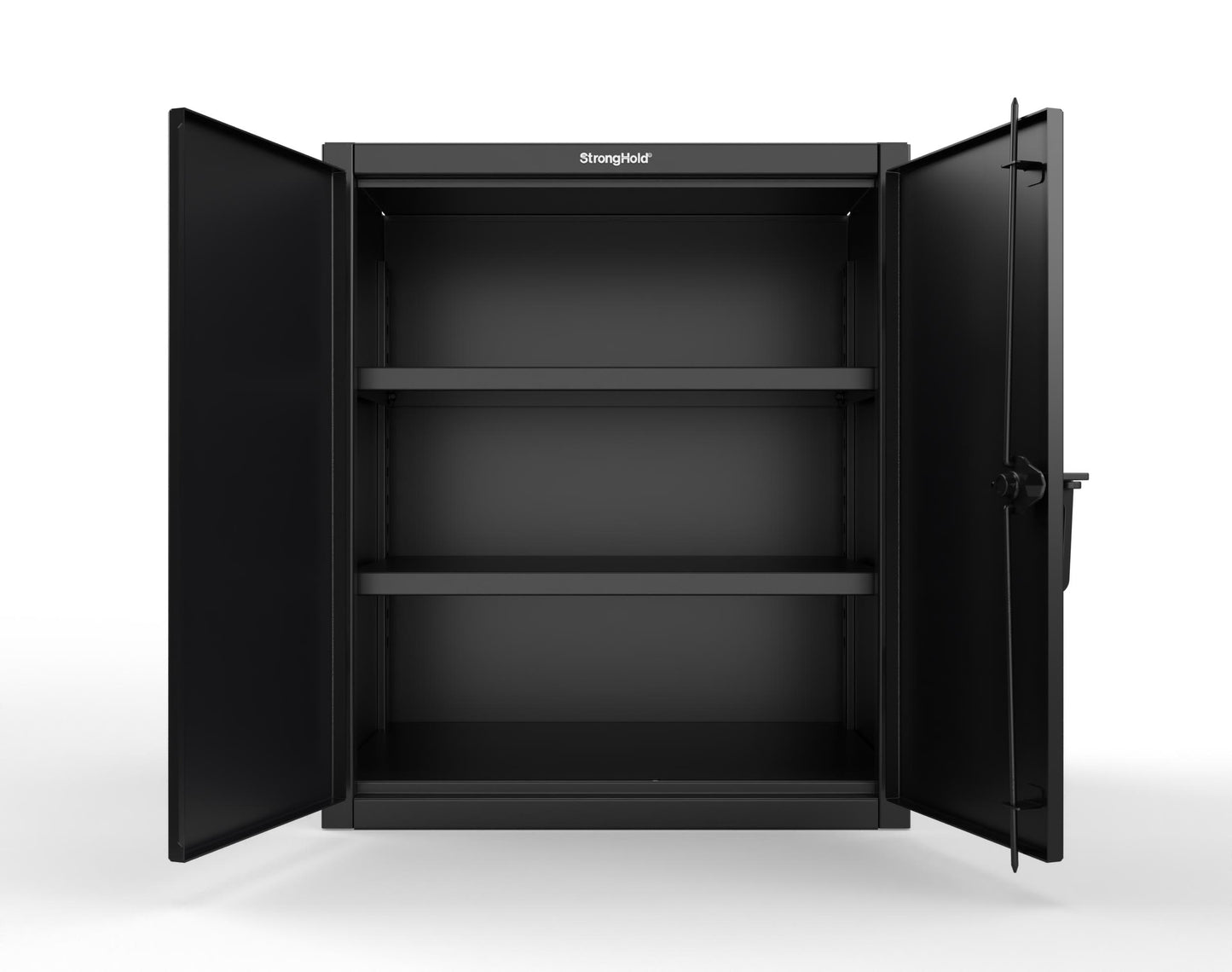 Extreme Duty 12 GA Counter-Height Cabinet with 2 Shelves - 36 In. W x 24 In. D x 42 In. H - 33.5-242-9005