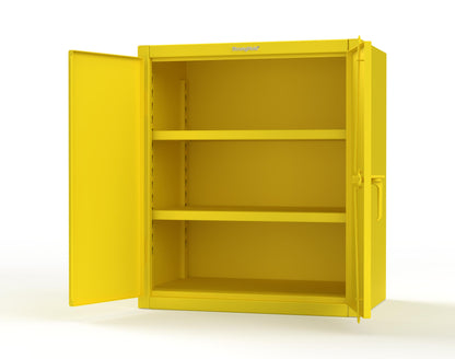 Extreme Duty 12 GA Counter-Height Cabinet with 2 Shelves - 36 In. W x 24 In. D x 42 In. H - 33.5-242-1021