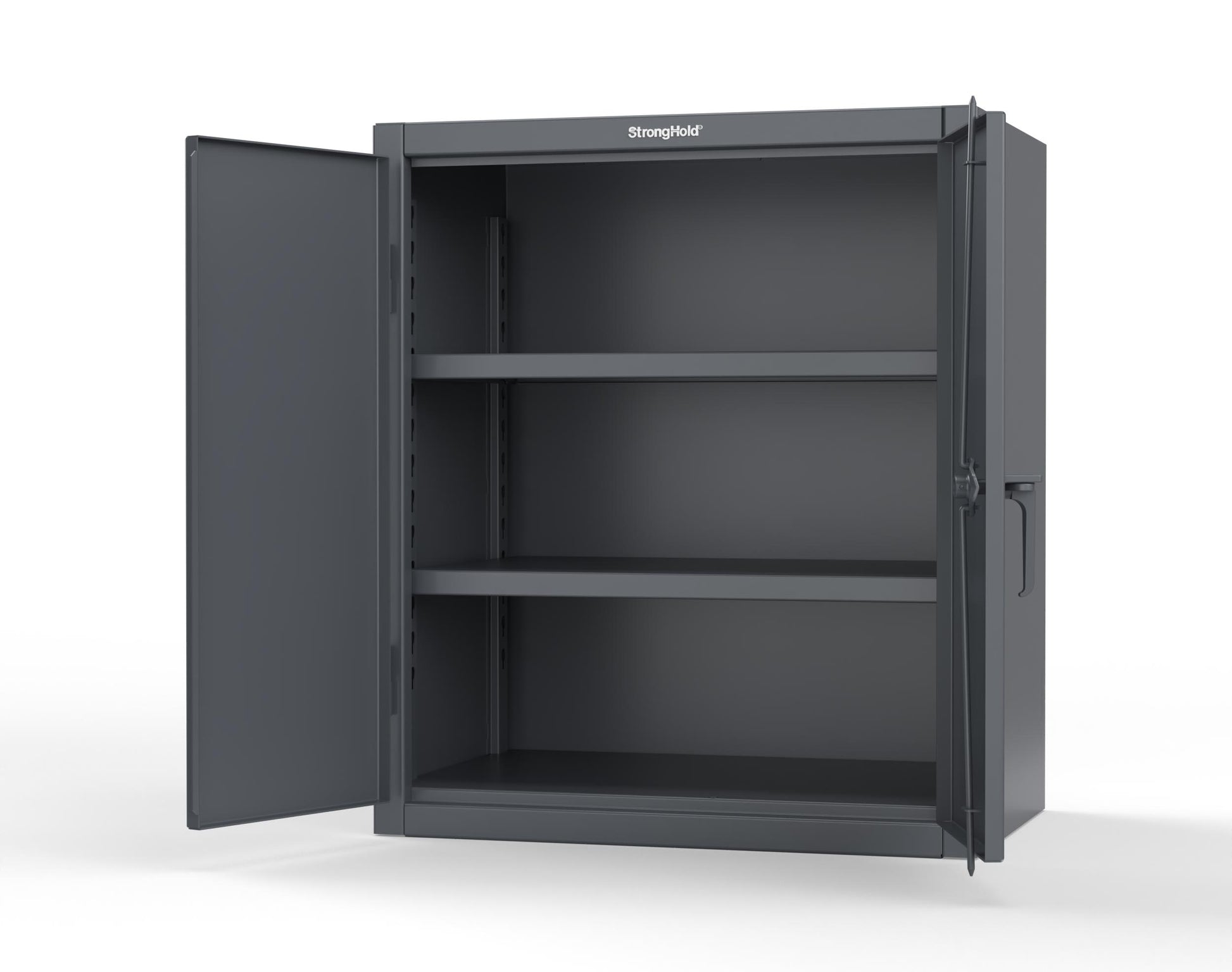 Extreme Duty 12 GA Counter-Height Cabinet with 2 Shelves - 36 In. W x 24 In. D x 42 In. H - 33.5-242-7024