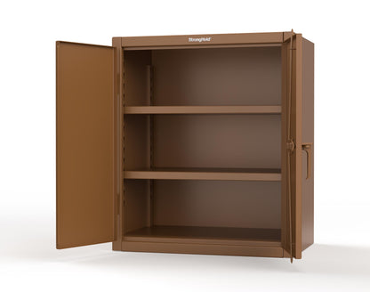 Extreme Duty 12 GA Counter-Height Cabinet with 2 Shelves - 36 In. W x 24 In. D x 42 In. H - 33.5-242-8008