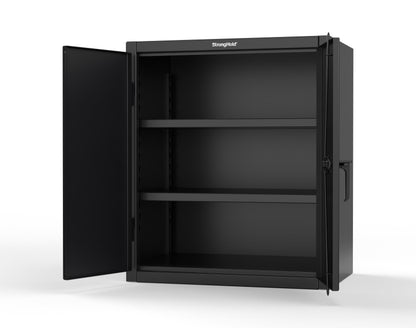 Extreme Duty 12 GA Counter-Height Cabinet with 2 Shelves - 36 In. W x 24 In. D x 42 In. H - 33.5-242-9005