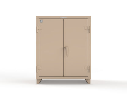 Extra Heavy Duty 14 GA Counter-Height Cabinet with 2 Shelves - 36 In. W x 24 In. D x 42 In. H - 33.6-242-L-1019