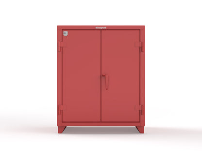Extra Heavy Duty 14 GA Counter-Height Cabinet with 2 Shelves - 36 In. W x 24 In. D x 42 In. H - 33.6-242-L-3001