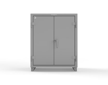 Extra Heavy Duty 14 GA Counter-Height Cabinet with 2 Shelves - 36 In. W x 24 In. D x 42 In. H - 33.6-242-L-7037