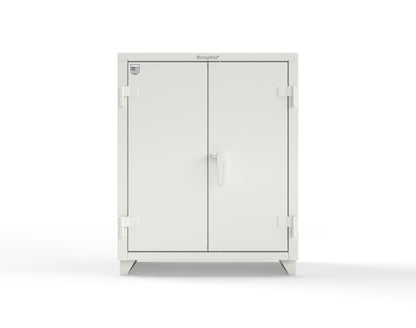 Extra Heavy Duty 14 GA Counter-Height Cabinet with 2 Shelves - 36 In. W x 24 In. D x 42 In. H - 33.6-242-L-9003