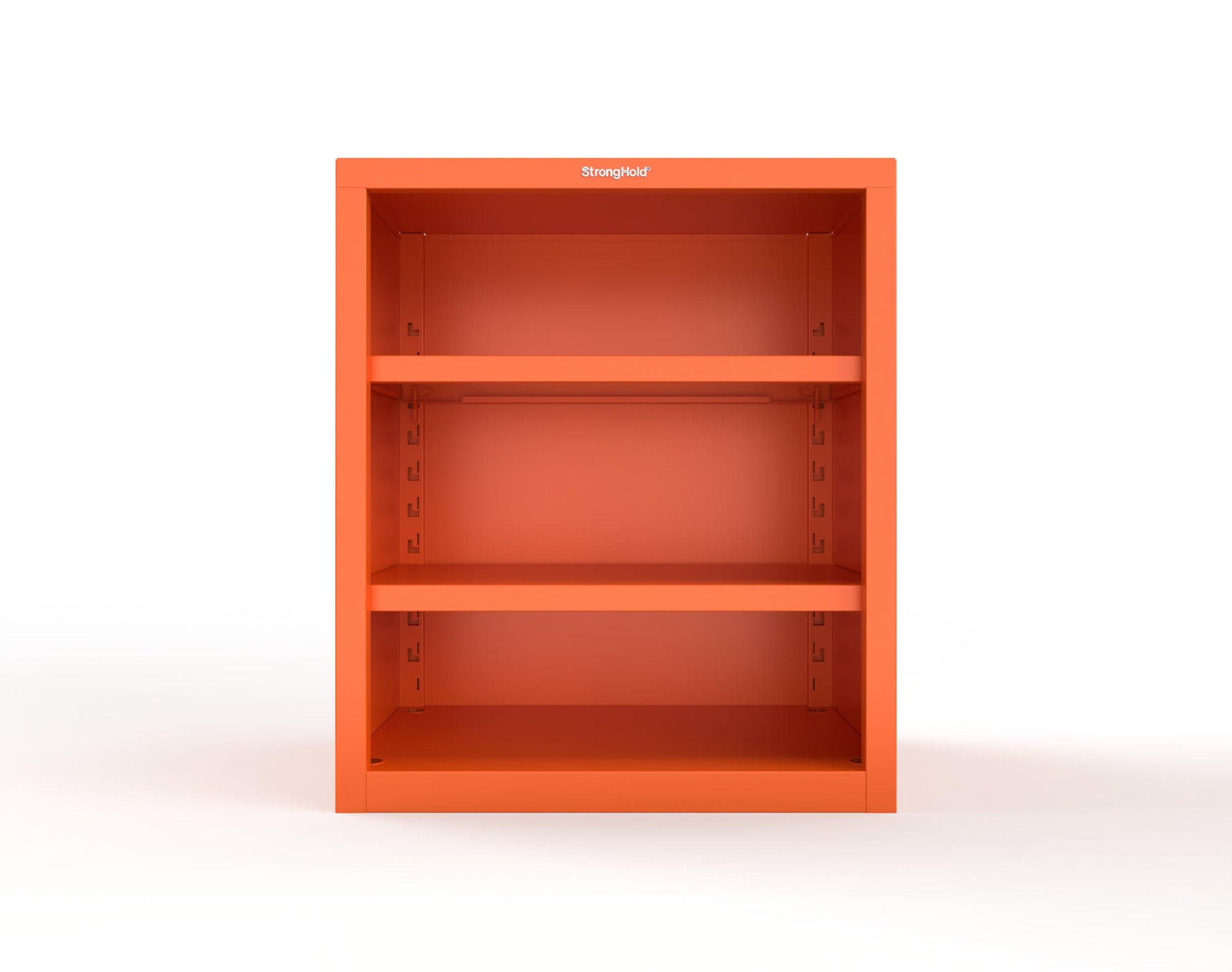 Heavy Duty 18 GA Counter-Height Closed Shelving Unit - 36 in. W x 24 in. D x 42 in. H - 33.6-CSU-242-P-2009