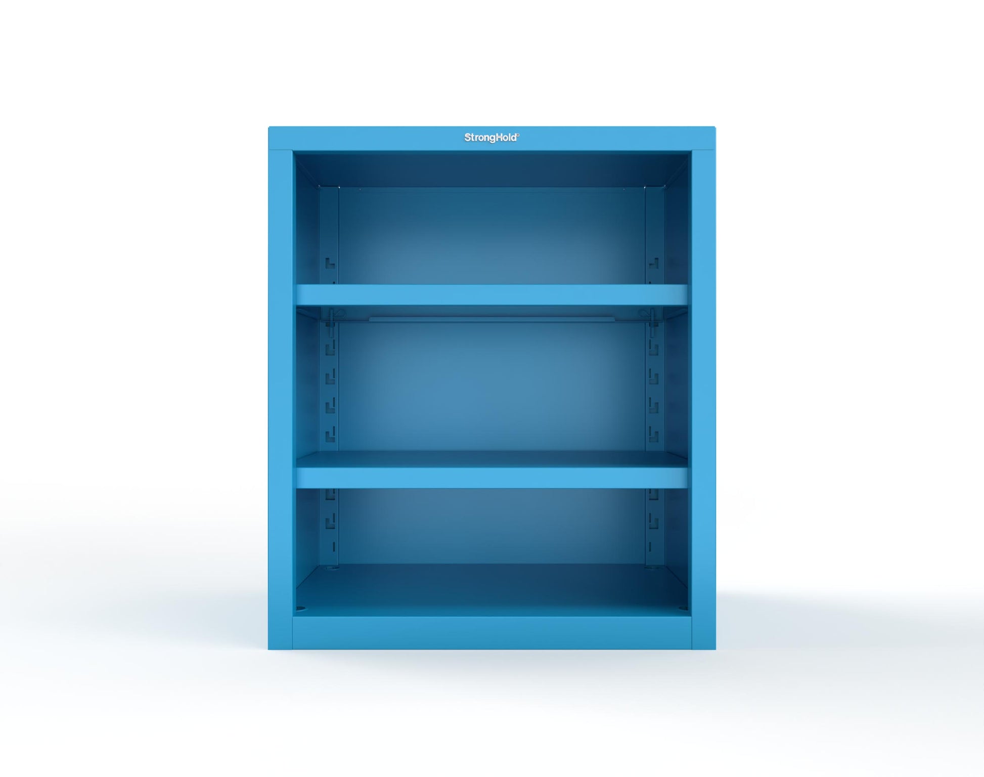 Heavy Duty 18 GA Counter-Height Closed Shelving Unit - 36 in. W x 24 in. D x 42 in. H - 33.6-CSU-242-P-5012