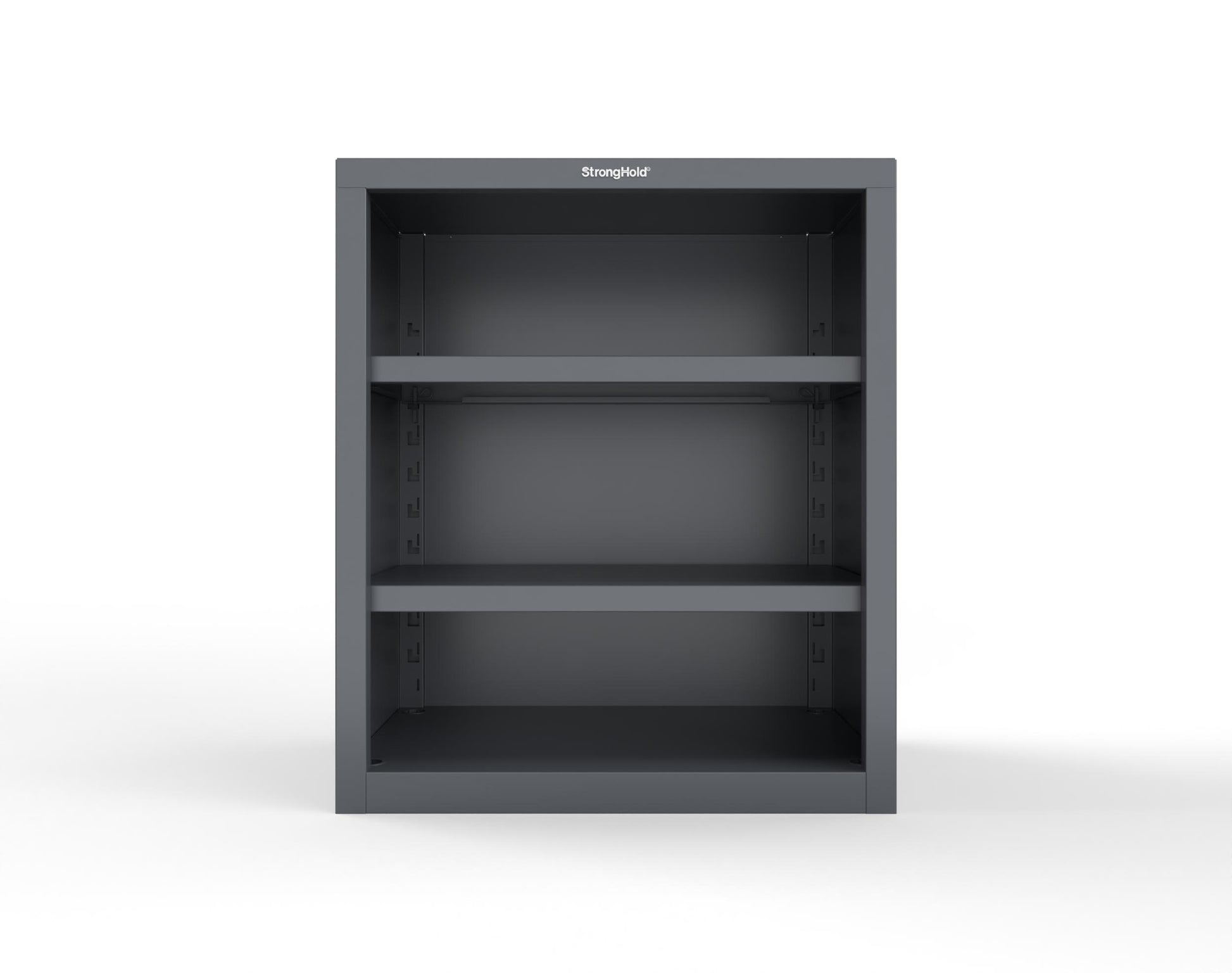 Heavy Duty 18 GA Counter-Height Closed Shelving Unit - 36 in. W x 24 in. D x 42 in. H - 33.6-CSU-242-P-7024