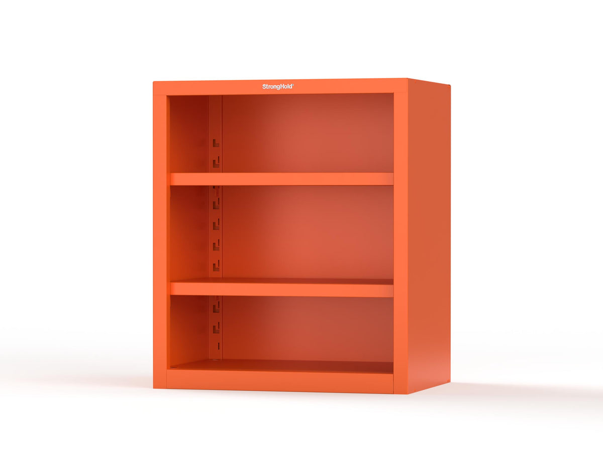 Heavy Duty 18 GA Counter-Height Closed Shelving Unit - 36 in. W x 24 in. D x 42 in. H - 33.6-CSU-242-P-2004