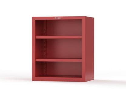 Heavy Duty 18 GA Counter-Height Closed Shelving Unit - 36 in. W x 24 in. D x 42 in. H - 33.6-CSU-242-P-3001