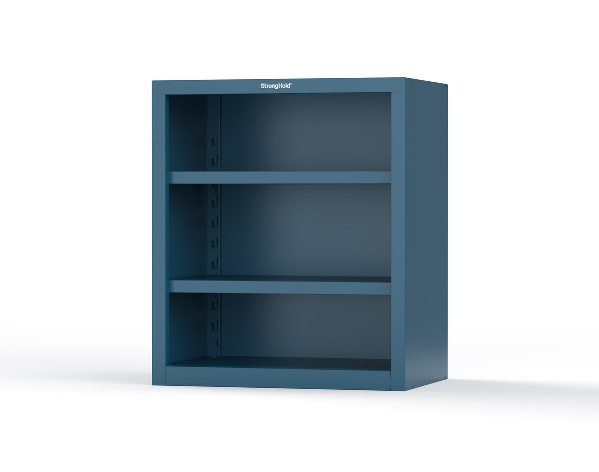 Heavy Duty 18 GA Counter-Height Closed Shelving Unit - 36 in. W x 24 in. D x 42 in. H - 33.6-CSU-242-P-5010