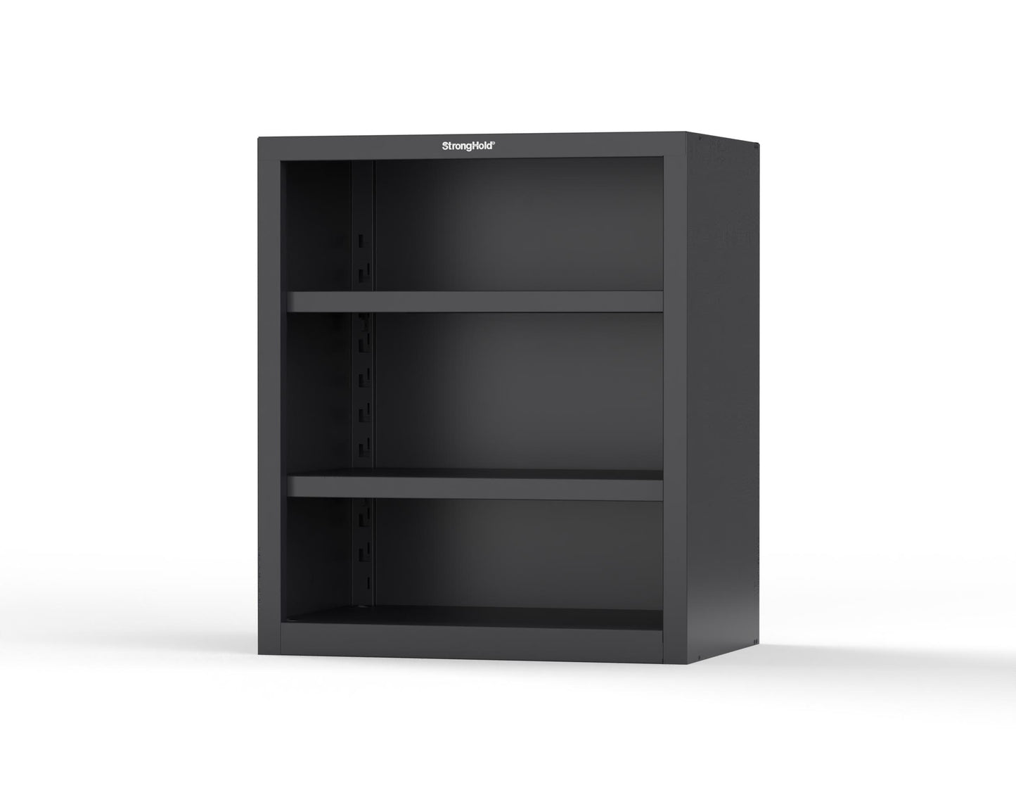 Heavy Duty 18 GA Counter-Height Closed Shelving Unit - 36 in. W x 24 in. D x 42 in. H - 33.6-CSU-242-P-9005