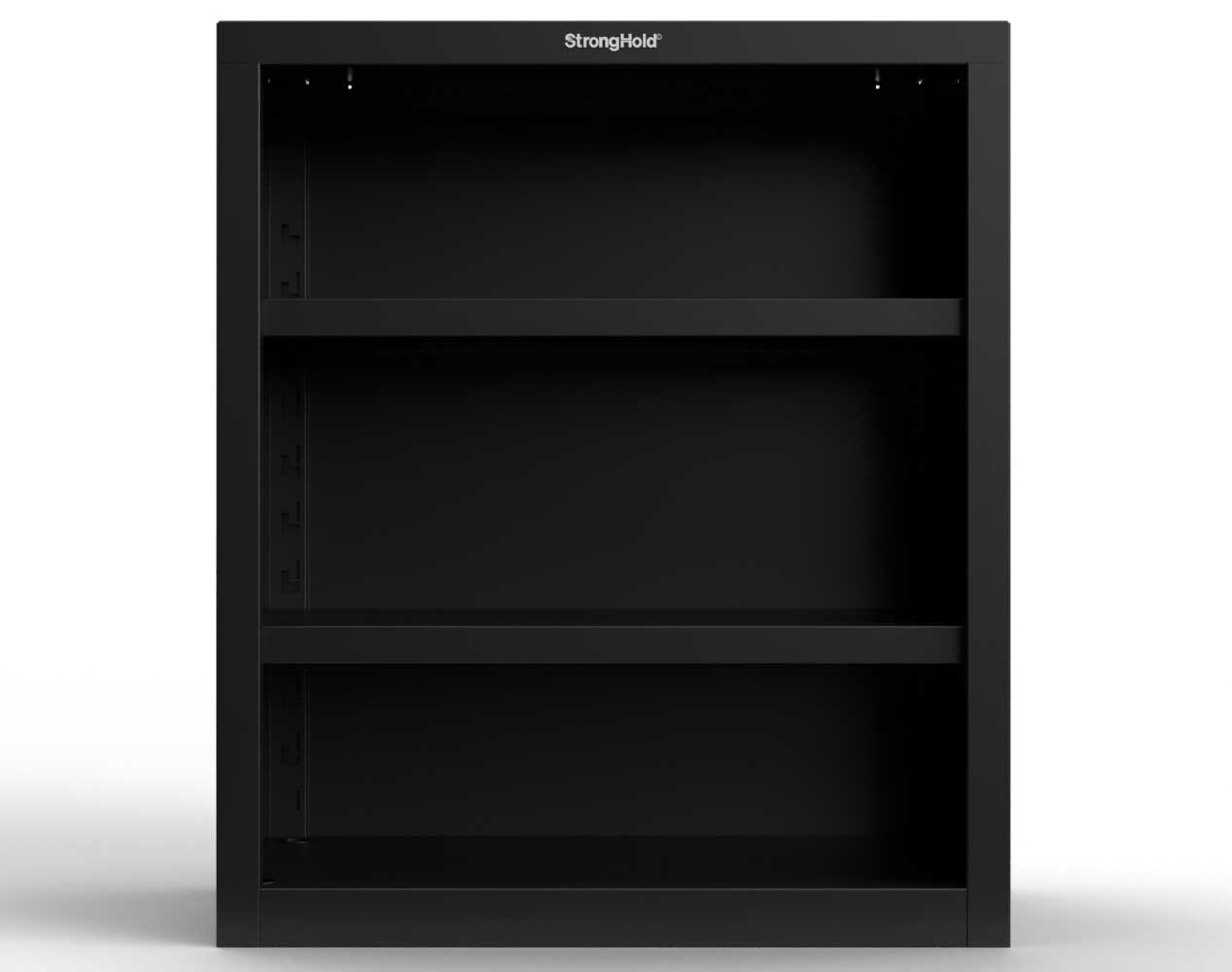 Heavy Duty 18 GA Counter-Height Closed Shelving Unit - 36 in. W x 24 in. D x 42 in. H