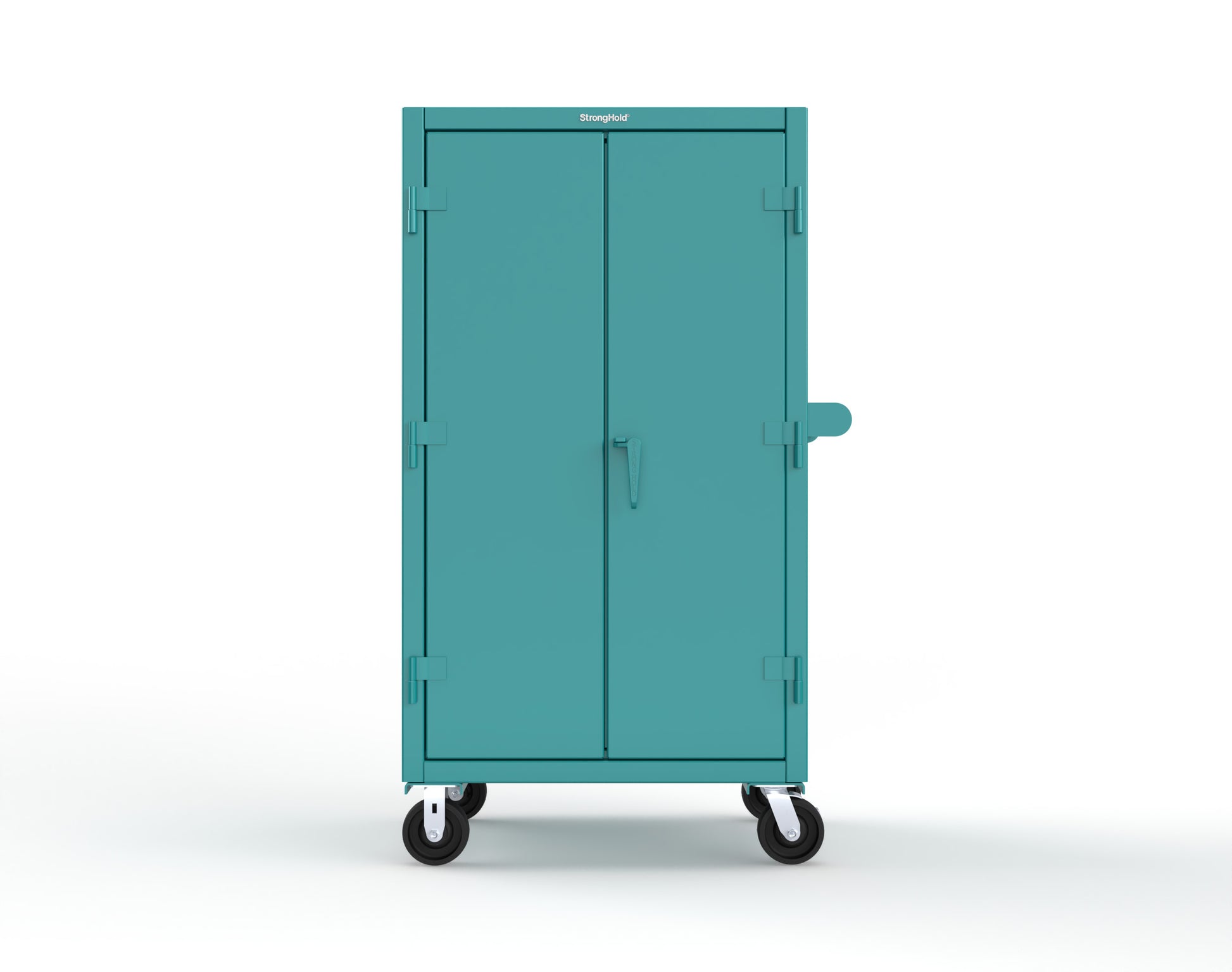 Extreme Duty 12 GA Mobile Rigging Cabinet with 7 Half-Width Drawers, 2 Shelves - 36 in. W x 24 in. D x 68 in. H - 35-242-7/5DB-CA-5021