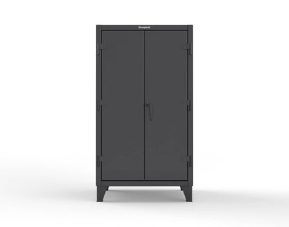 Extreme Duty 12 GA Cabinet with 3 Shelves - 36 In. W x 24 In. D x 66 In. H - 35-243-9005