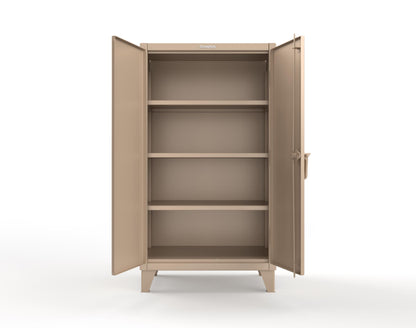 Extreme Duty 12 GA Cabinet with 3 Shelves - 36 In. W x 24 In. D x 66 In. H - 35-243-1019
