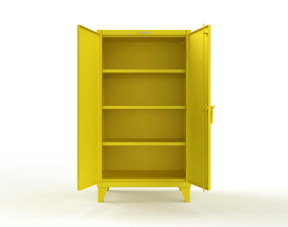 Extreme Duty 12 GA Cabinet with 3 Shelves - 36 In. W x 24 In. D x 66 In. H - 35-243-1021