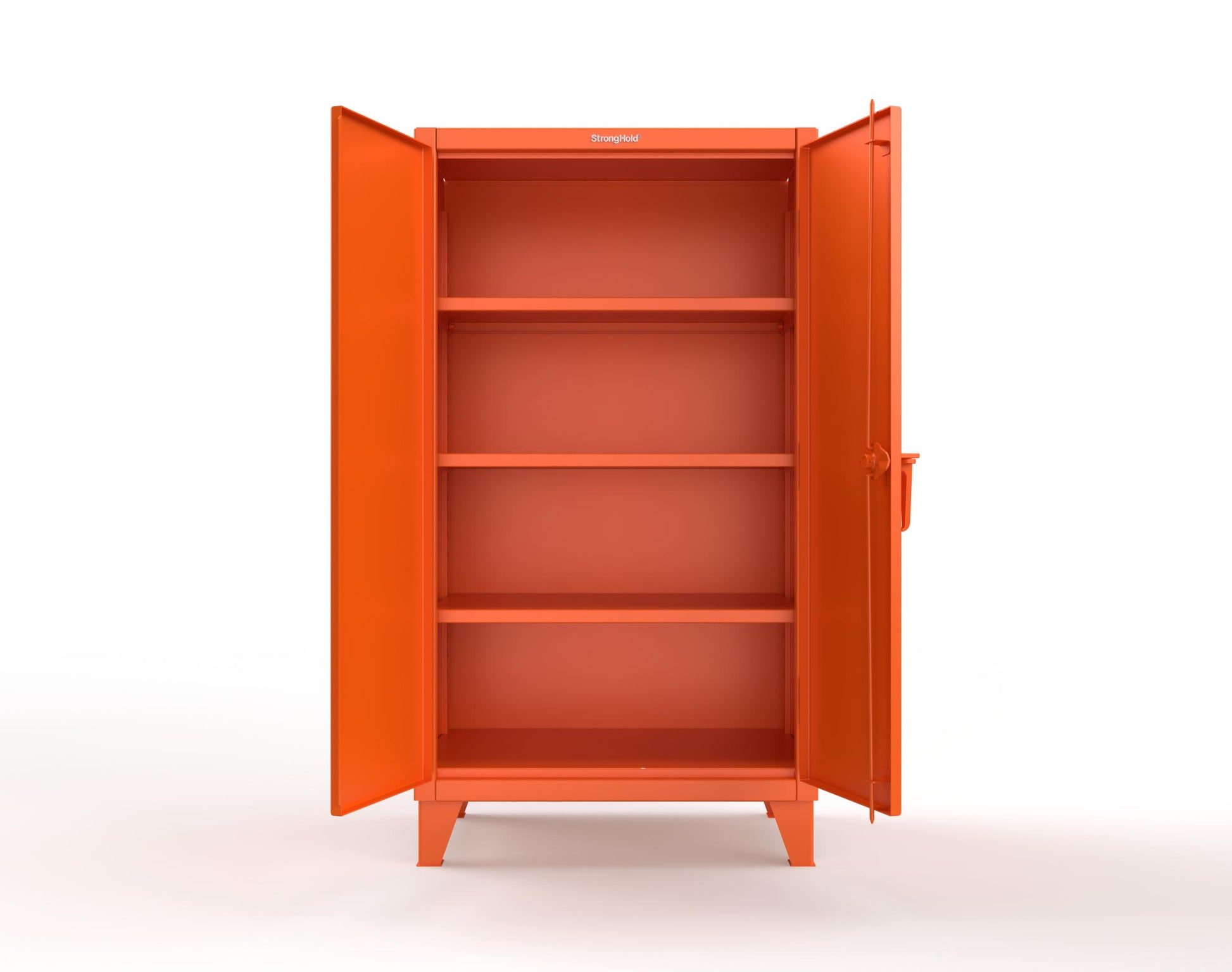Extreme Duty 12 GA Cabinet with 3 Shelves - 36 In. W x 24 In. D x 66 In. H - 35-243-2009