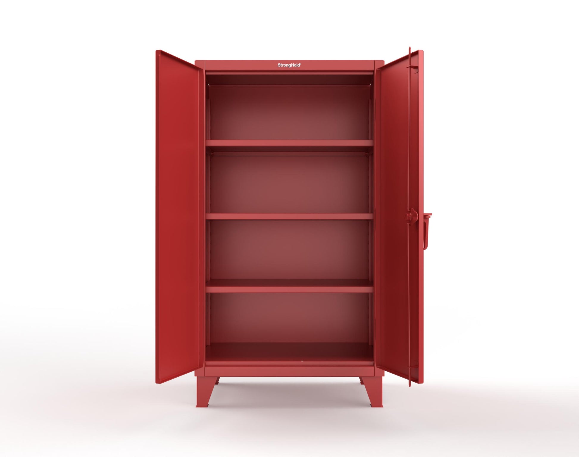 Extreme Duty 12 GA Cabinet with 3 Shelves - 36 In. W x 24 In. D x 66 In. H - 35-243-3001
