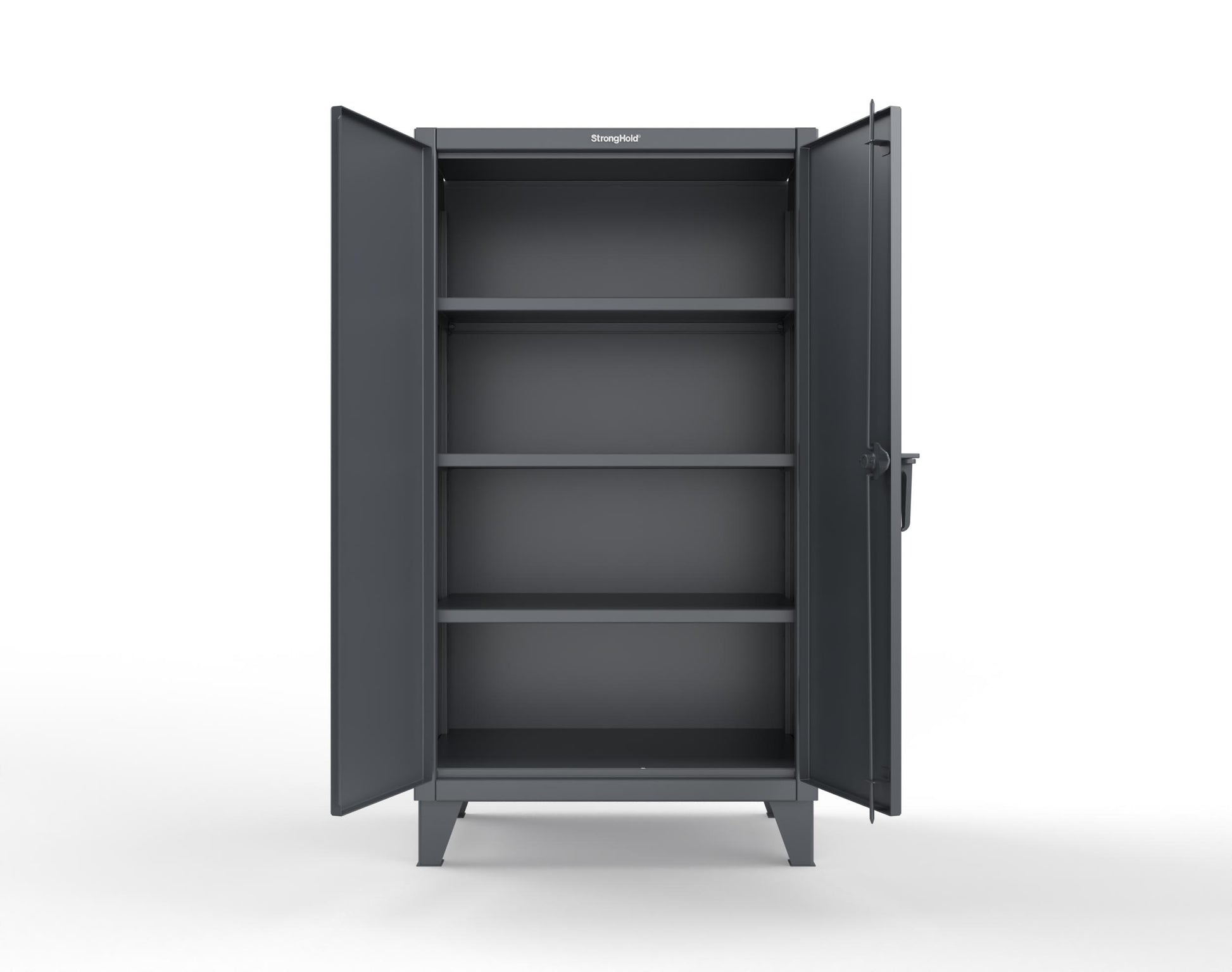 Extreme Duty 12 GA Cabinet with 3 Shelves - 36 In. W x 24 In. D x 66 In. H - 35-243-7024