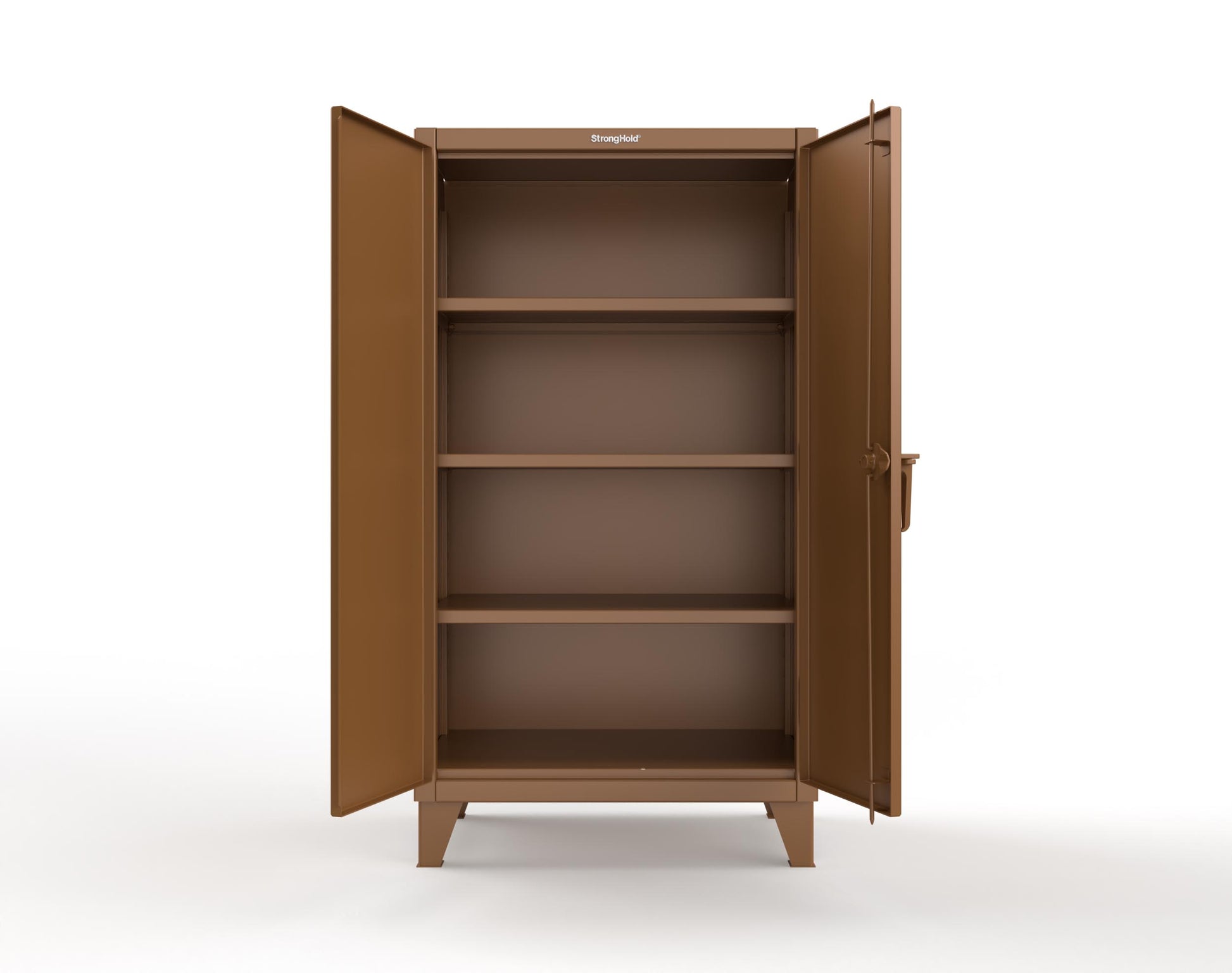 Extreme Duty 12 GA Cabinet with 3 Shelves - 36 In. W x 24 In. D x 66 In. H - 35-243-8008