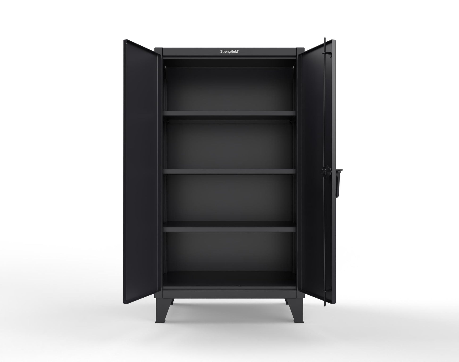 Extreme Duty 12 GA Cabinet with 3 Shelves - 36 In. W x 24 In. D x 66 In. H - 35-243-9005