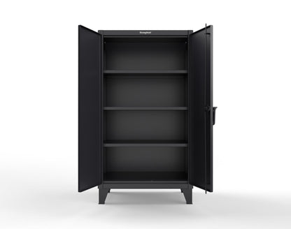 Extreme Duty 12 GA Cabinet with 3 Shelves - 36 In. W x 24 In. D x 66 In. H - 35-243-9005