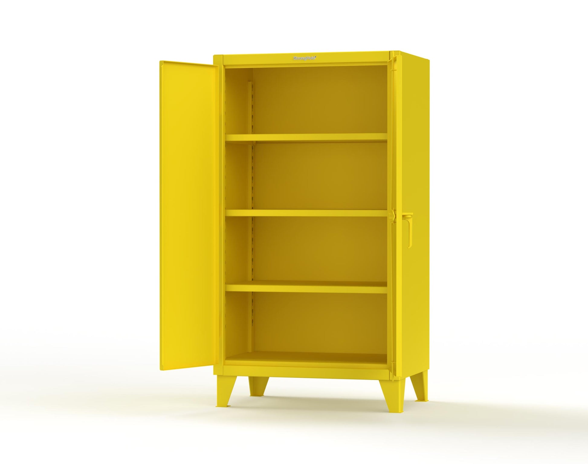 Extreme Duty 12 GA Cabinet with 3 Shelves - 36 In. W x 24 In. D x 66 In. H - 35-243-1021