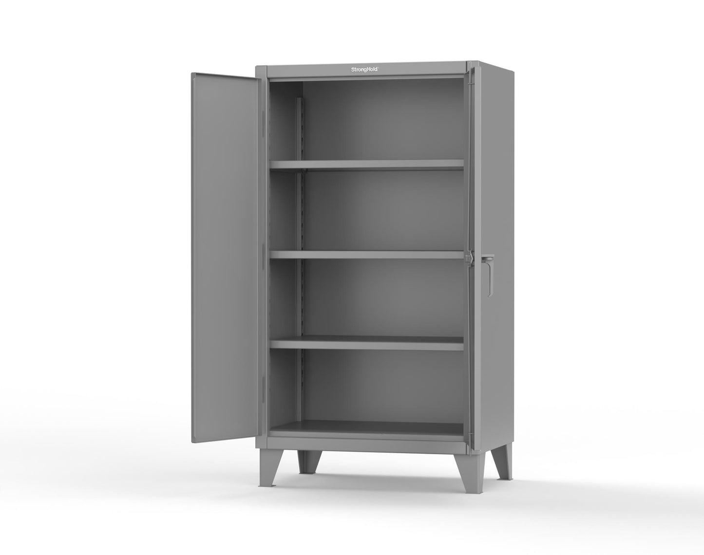 Extreme Duty 12 GA Cabinet with 3 Shelves - 36 In. W x 24 In. D x 66 In. H - 35-243-7037