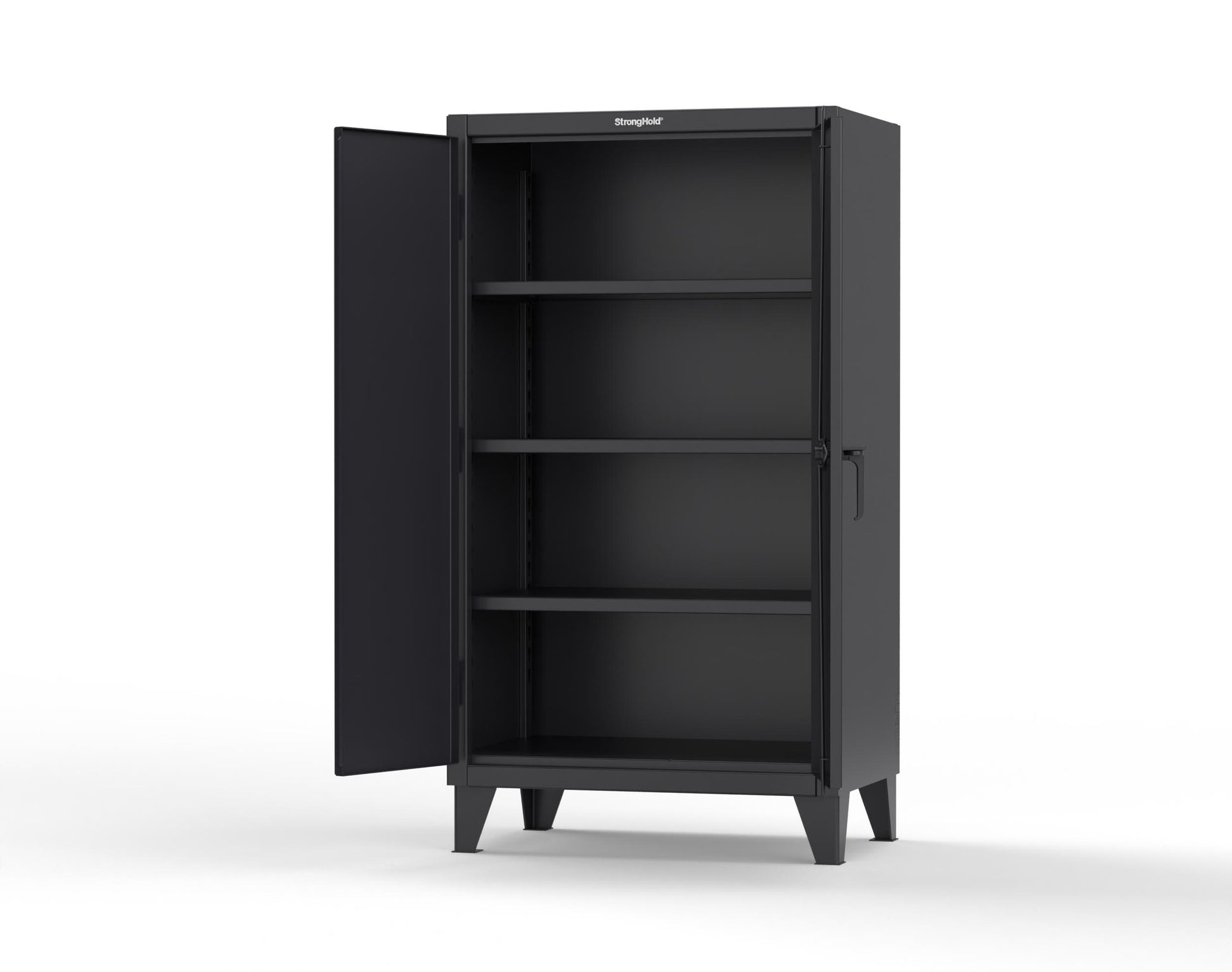 Extreme Duty 12 GA Cabinet with 3 Shelves - 36 In. W x 24 In. D x 66 In. H - 35-243-9005