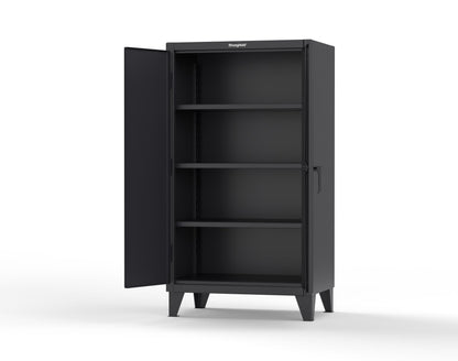 Extreme Duty 12 GA Cabinet with 3 Shelves - 36 In. W x 24 In. D x 66 In. H - 35-243-9005