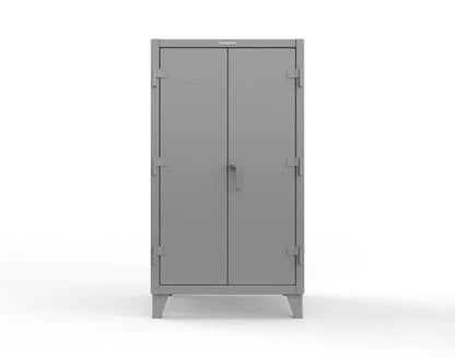 Extreme Duty 12 GA Cabinet with 3 Deep Shelves - 36 In. W x 30 In. D x 66 In. H - 35-303-7037