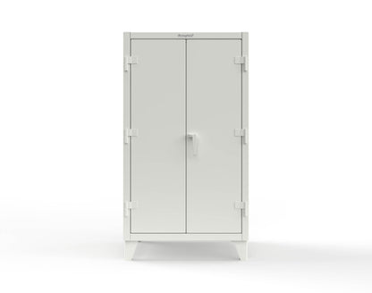 Extreme Duty 12 GA Cabinet with 3 Deep Shelves - 36 In. W x 30 In. D x 66 In. H - 35-303-9003