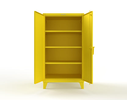 Extreme Duty 12 GA Cabinet with 3 Deep Shelves - 36 In. W x 30 In. D x 66 In. H - 35-303-1021