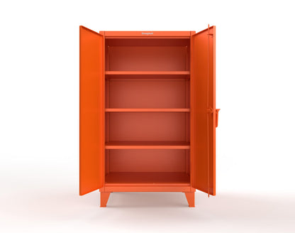 Extreme Duty 12 GA Cabinet with 3 Deep Shelves - 36 In. W x 30 In. D x 66 In. H - 35-303-2009