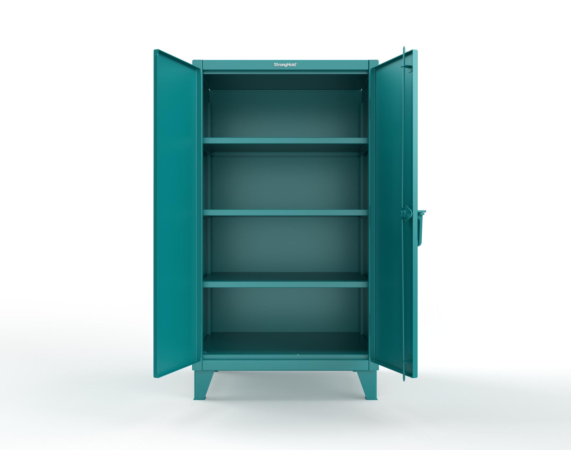 Extreme Duty 12 GA Cabinet with 3 Deep Shelves - 36 In. W x 30 In. D x 66 In. H - 35-303-5021