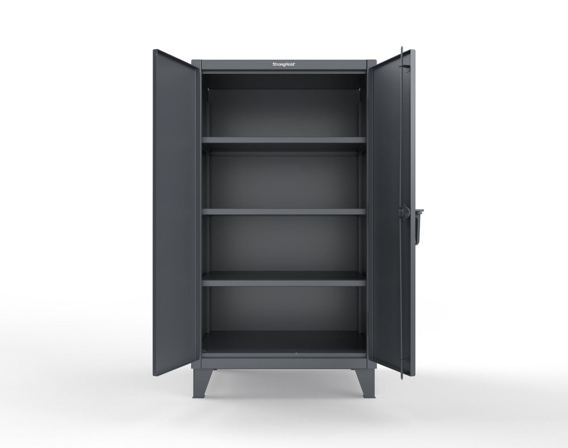 Extreme Duty 12 GA Cabinet with 3 Deep Shelves - 36 In. W x 30 In. D x 66 In. H - 35-303-7024