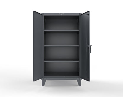 Extreme Duty 12 GA Cabinet with 3 Deep Shelves - 36 In. W x 30 In. D x 66 In. H - 35-303-7024