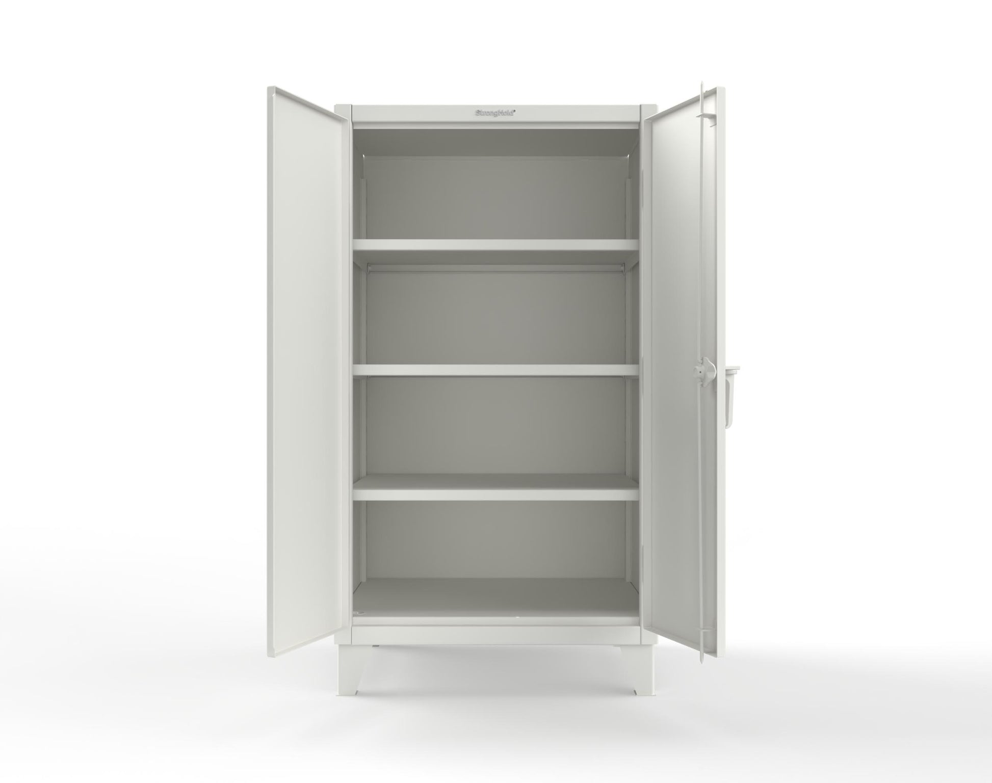 Extreme Duty 12 GA Cabinet with 3 Deep Shelves - 36 In. W x 30 In. D x 66 In. H - 35-303-9003