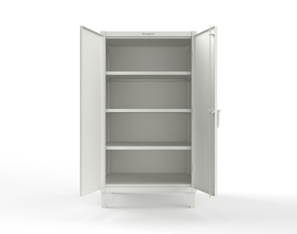 Extreme Duty 12 GA Cabinet with 3 Deep Shelves - 36 In. W x 30 In. D x 66 In. H - 35-303-9003