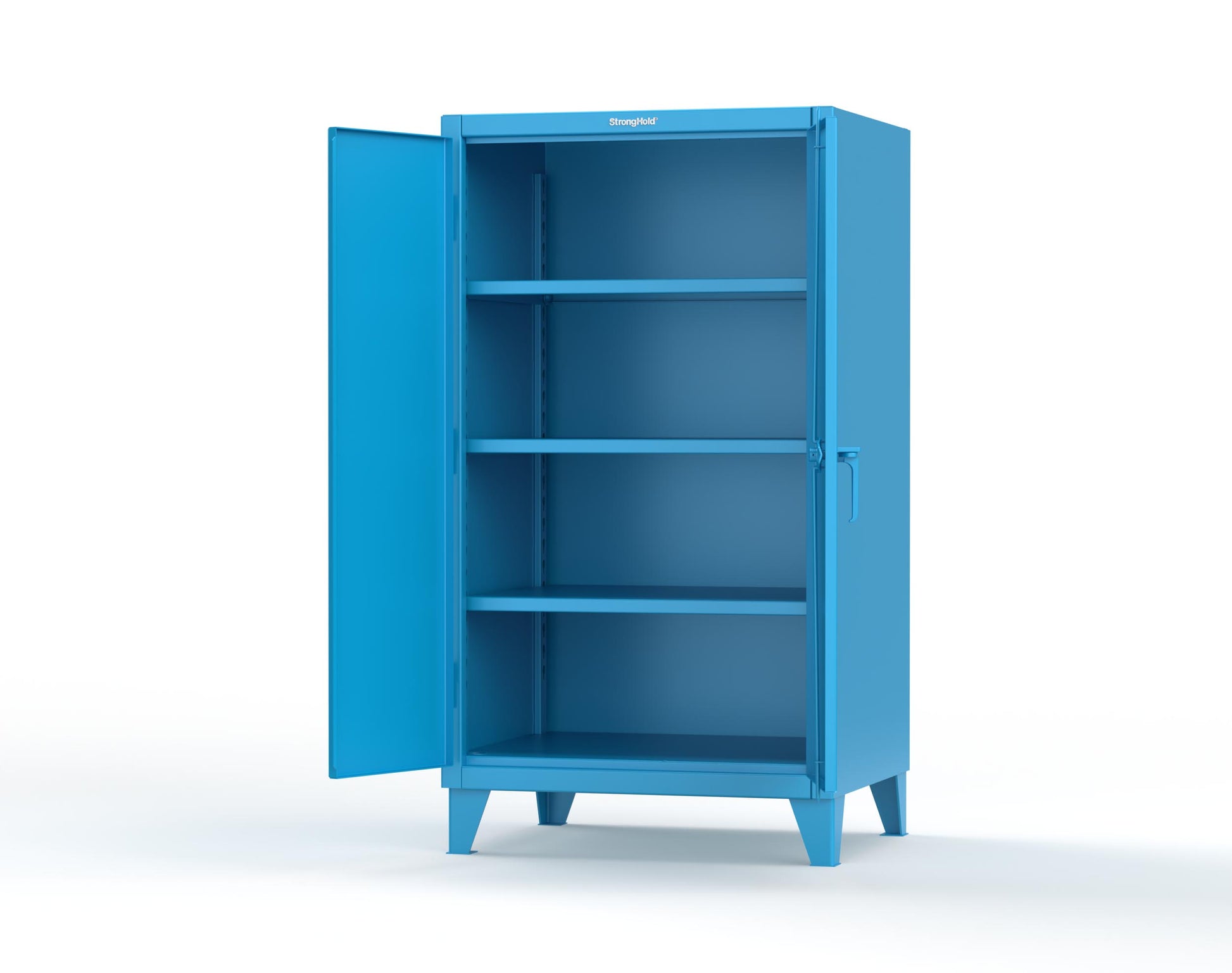 Extreme Duty 12 GA Cabinet with 3 Deep Shelves - 36 In. W x 30 In. D x 66 In. H - 35-303-5012